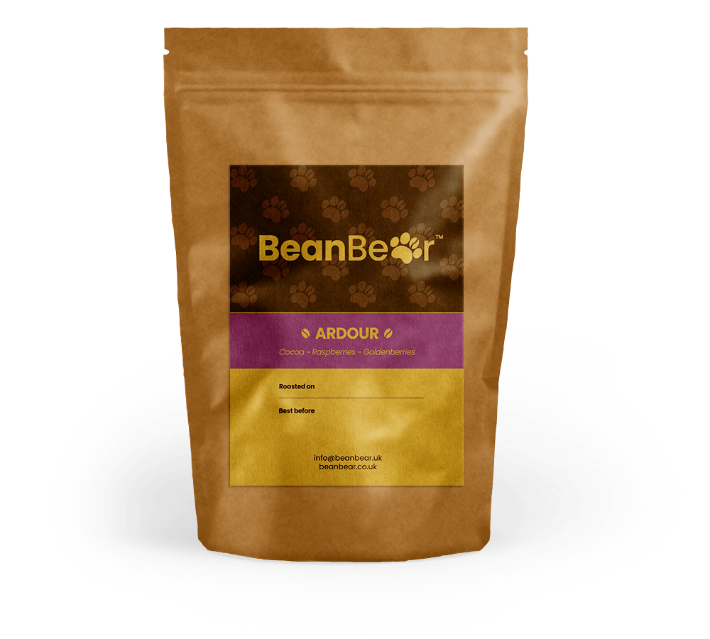 BeanBear Ardour fresh coffee beans