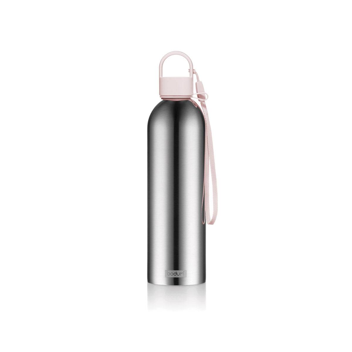 NEW Bodum Melior Stainless Steel Water Bottle 0.5L - Strawberry Pink