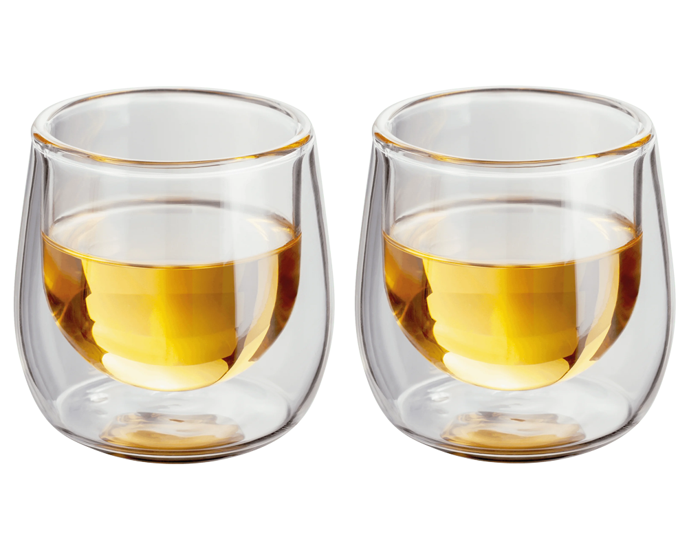 Set of 2 Judge Double Walled Espresso / Shot Glass 75ml