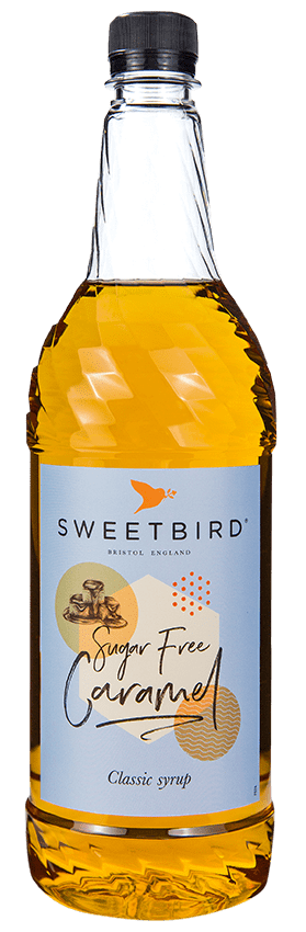 Sweetbird Sugar Free Caramel Syrup 1L