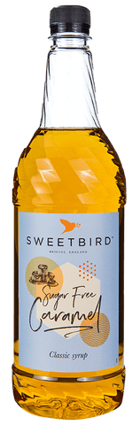 Sweetbird Sugar Free Caramel Syrup 1L