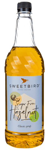 Sweetbird Sugar Free Hazelnut Syrup 1L