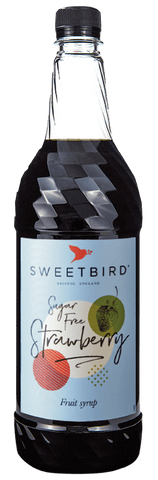 Sweetbird Sugar Free Strawberry Syrup 1L