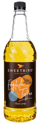 Sweetbird English Toffee Syrup 1L