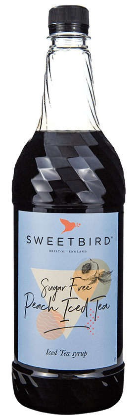 Sweetbird Sugar Free Peach Iced Tea Syrup 1L