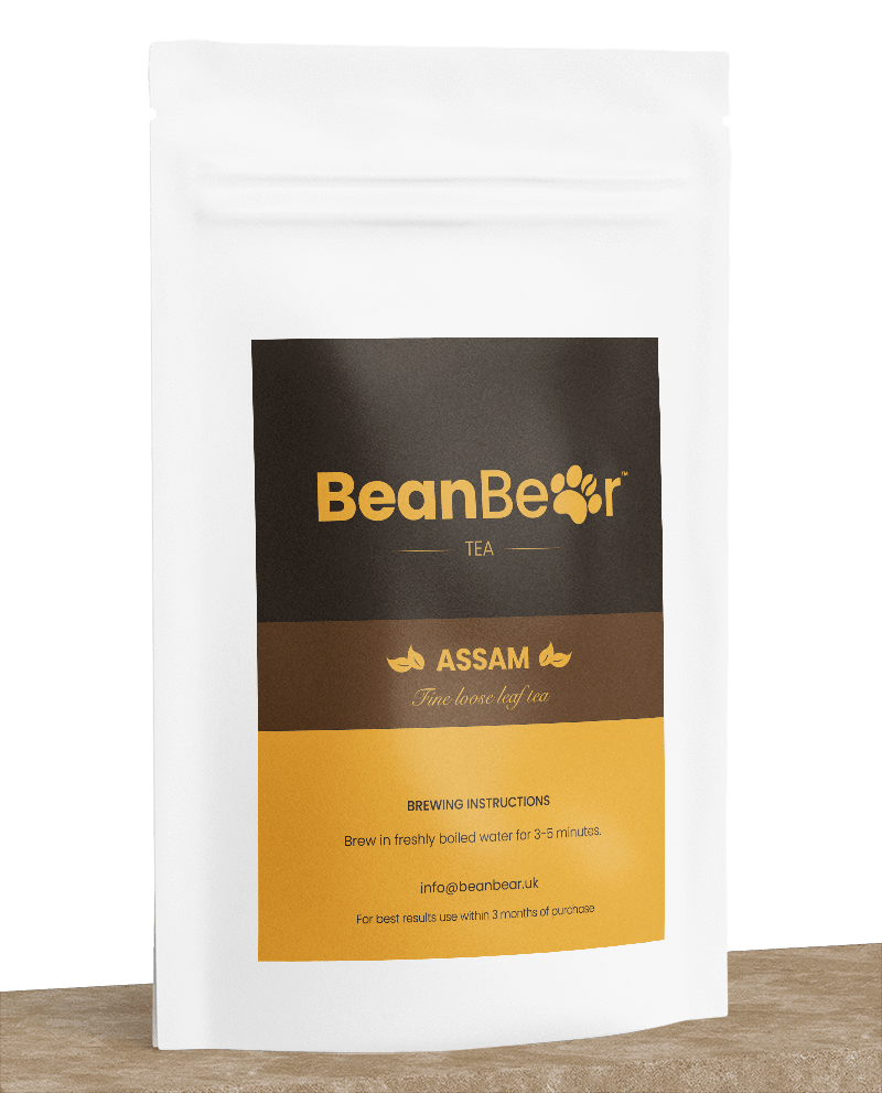 BeanBear assam loose leaf tea