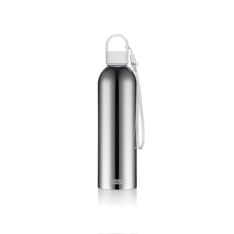 NEW Bodum Melior Stainless Steel Water Bottle 0.5L - Shadow Grey