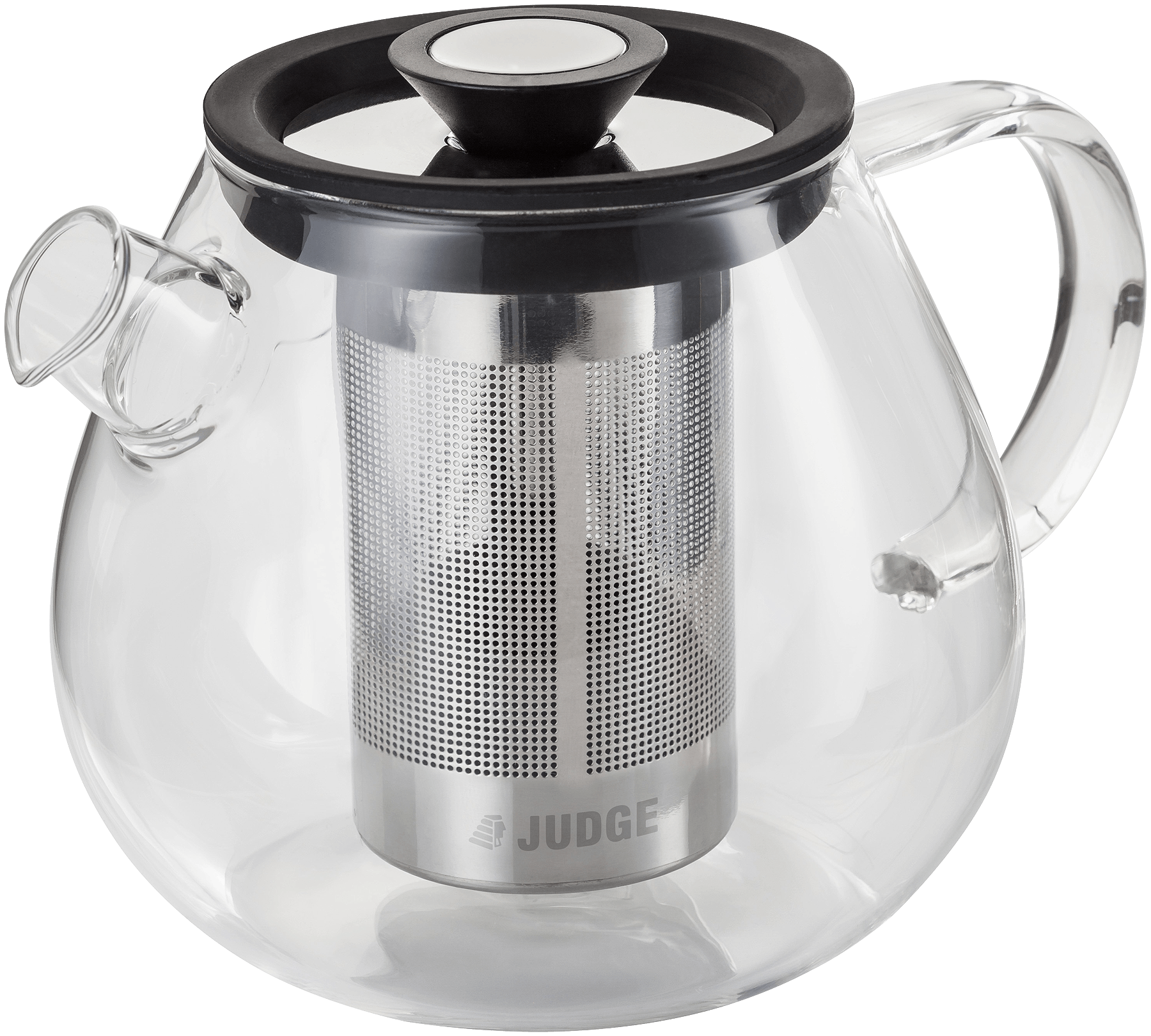 Judge Brew Control 5 Cup Glass Teapot with Stainless Steel Infuser