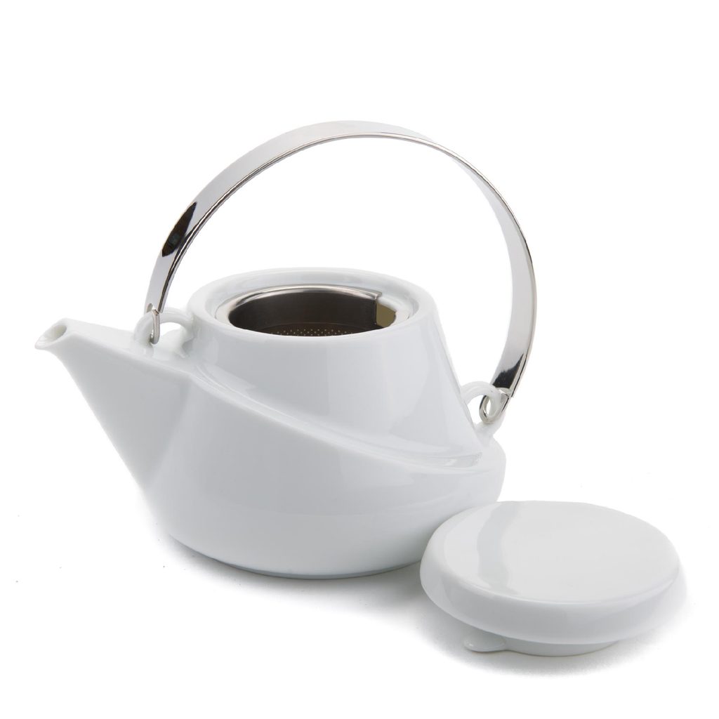 Kinto Ridge 450ml Teapot with Stainless Steel Handle and Infuser - BeanBear