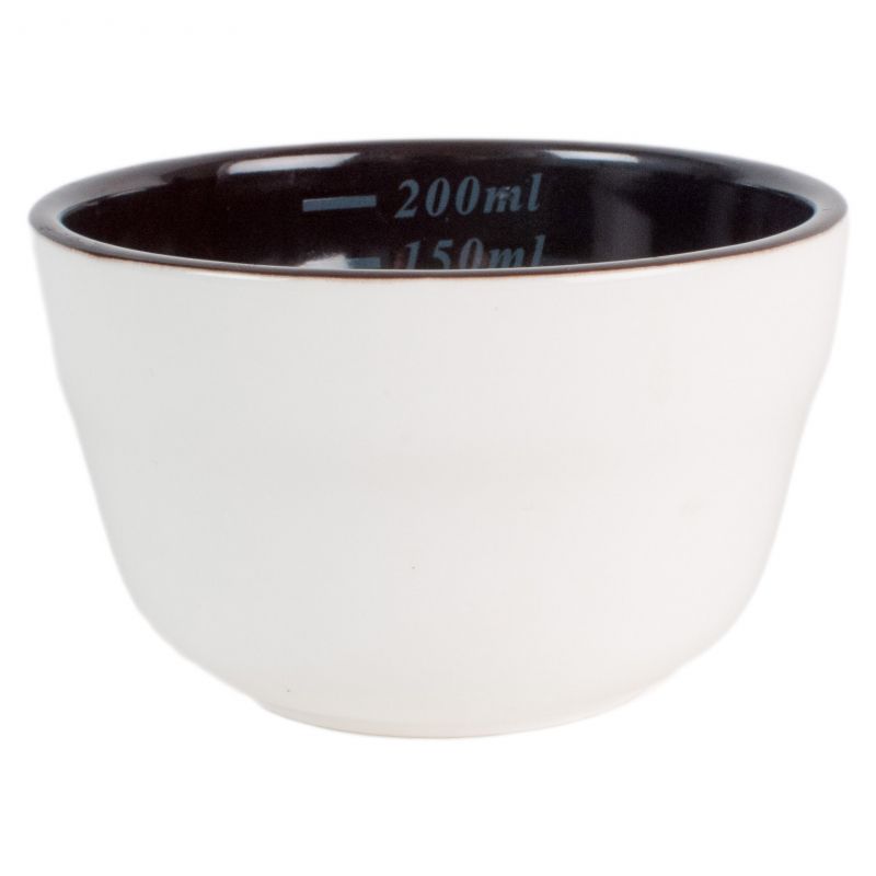 Tiamo Porcelain Coffee Cupping Bowls (2 Pack) Coffee Cups