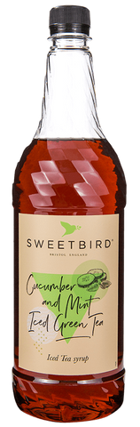 Sweetbird Cucumber & Mint Iced Green Tea Syrup 1L