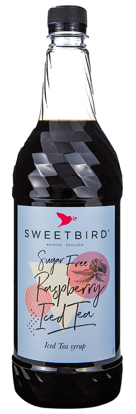 Sweetbird Sugar Free Raspberry Iced Tea Syrup 1L
