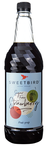 Sweetbird Sugar Free Strawberry Syrup 1L