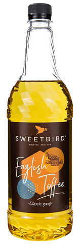 Sweetbird English Toffee Syrup 1L