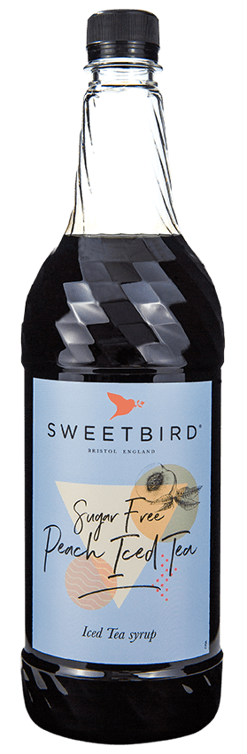 Sweetbird Sugar Free Peach Iced Tea Syrup 1L
