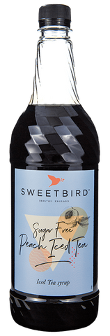 Sweetbird Sugar Free Peach Iced Tea Syrup 1L