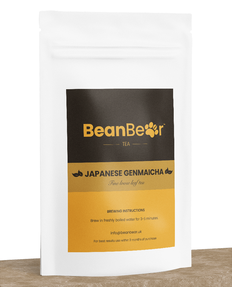 Loose Leaf Green Tea UK | Japanese Genmaicha Fine Loose Leaf Green Tea